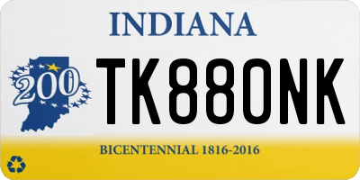 IN license plate TK880NK