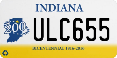 IN license plate ULC655