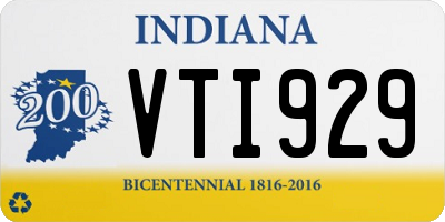 IN license plate VTI929