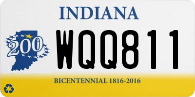 IN license plate WQQ811