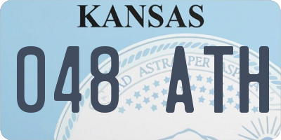 KS license plate 048ATH