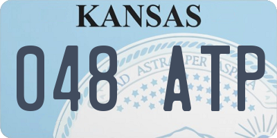 KS license plate 048ATP