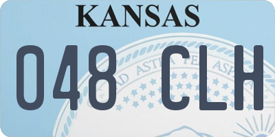 KS license plate 048CLH