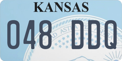 KS license plate 048DDQ
