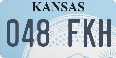 KS license plate 048FKH