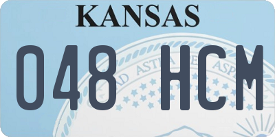 KS license plate 048HCM