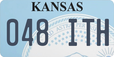 KS license plate 048ITH