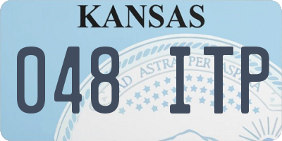 KS license plate 048ITP