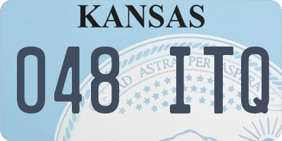 KS license plate 048ITQ