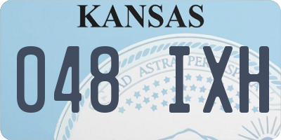 KS license plate 048IXH