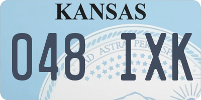 KS license plate 048IXK