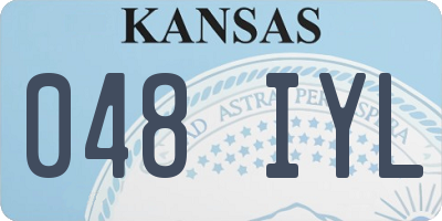 KS license plate 048IYL