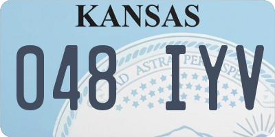KS license plate 048IYV