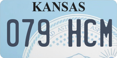 KS license plate 079HCM
