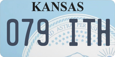 KS license plate 079ITH