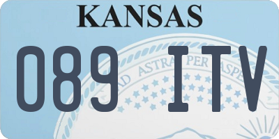 KS license plate 089ITV