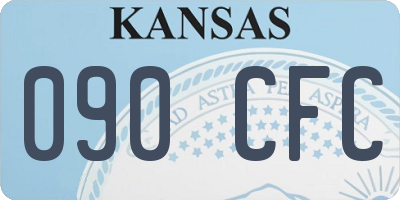 KS license plate 090CFC