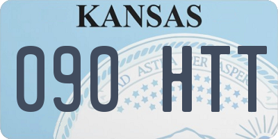 KS license plate 090HTT