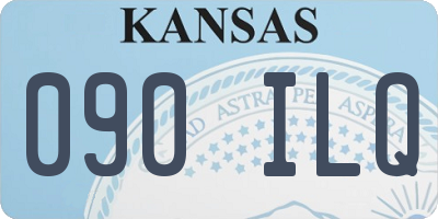 KS license plate 090ILQ