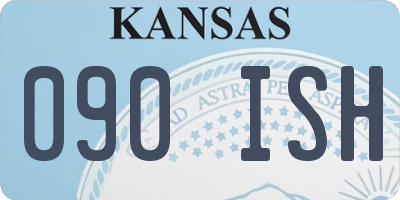 KS license plate 090ISH