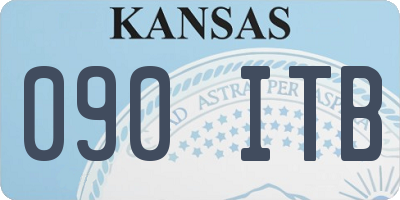 KS license plate 090ITB