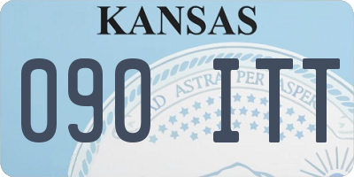 KS license plate 090ITT