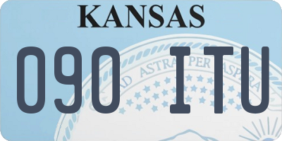KS license plate 090ITU