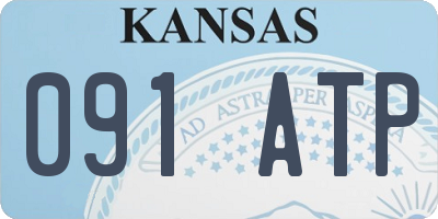 KS license plate 091ATP