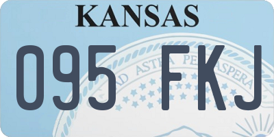 KS license plate 095FKJ