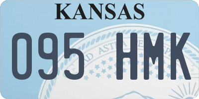 KS license plate 095HMK
