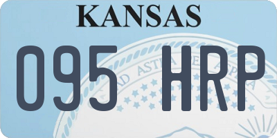 KS license plate 095HRP