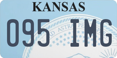 KS license plate 095IMG