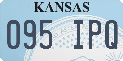 KS license plate 095IPQ