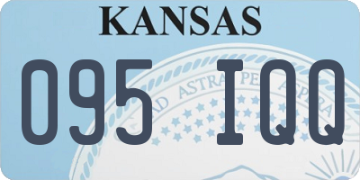 KS license plate 095IQQ