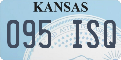 KS license plate 095ISQ