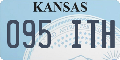 KS license plate 095ITH