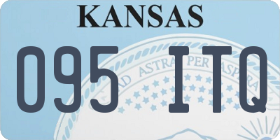 KS license plate 095ITQ