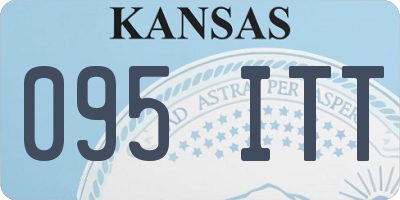 KS license plate 095ITT