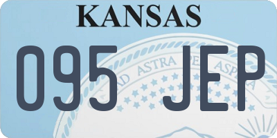 KS license plate 095JEP