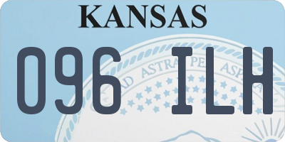 KS license plate 096ILH