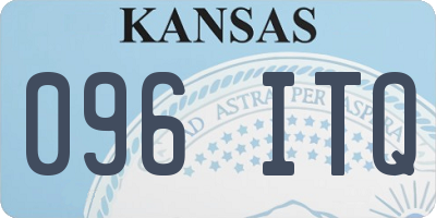 KS license plate 096ITQ