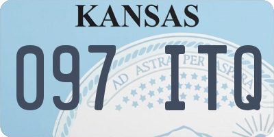 KS license plate 097ITQ