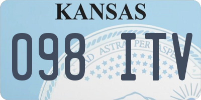 KS license plate 098ITV