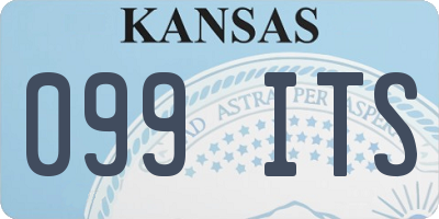 KS license plate 099ITS