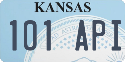 KS license plate 101API