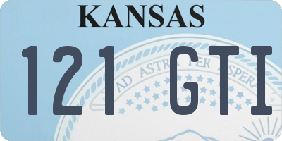KS license plate 121GTI