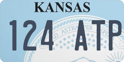 KS license plate 124ATP
