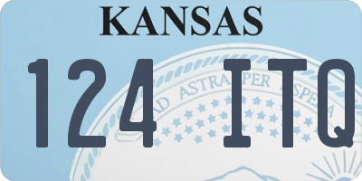 KS license plate 124ITQ