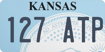 KS license plate 127ATP