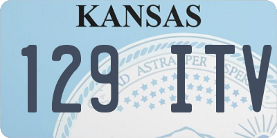 KS license plate 129ITV